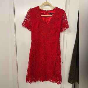 White House Black Market Mini Lace Dress